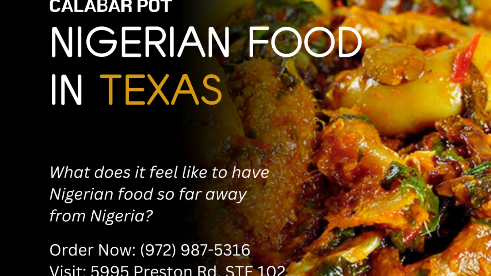 Nigerian food in texas